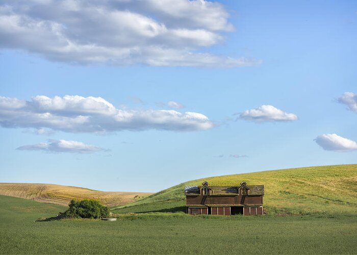 Agriculture Greeting Card featuring the photograph Farming in Washington by Jon Glaser