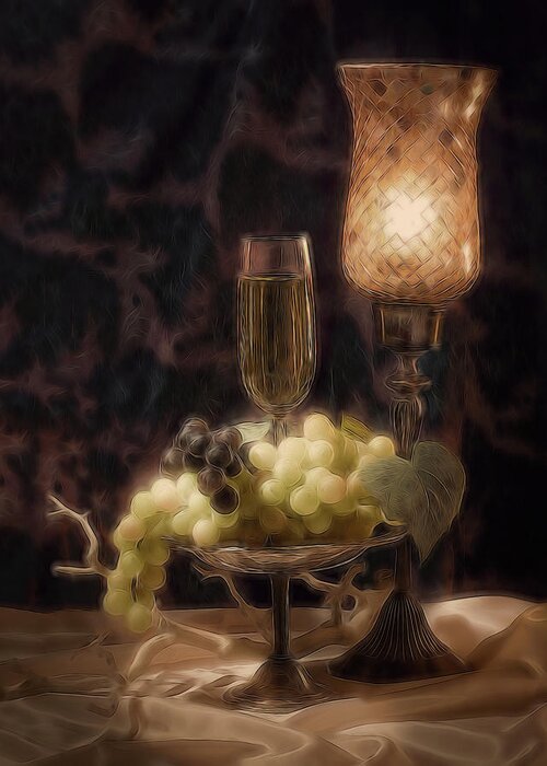 Alcohol Greeting Card featuring the photograph Fine Wine Still Life by Tom Mc Nemar