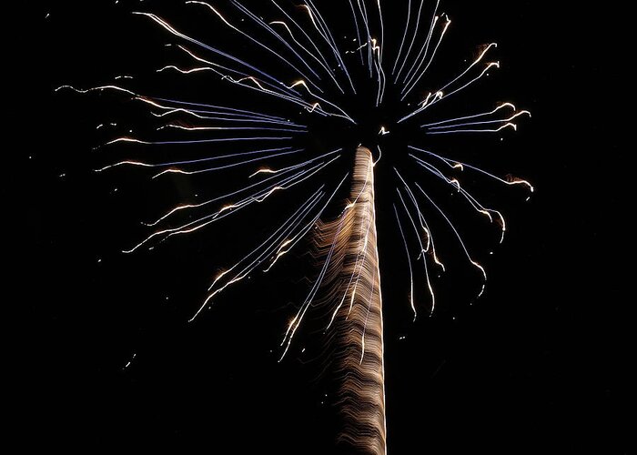 Dunkirk Ny Greeting Card featuring the photograph Fireworks from a Boat - 6 by Jeffrey Peterson