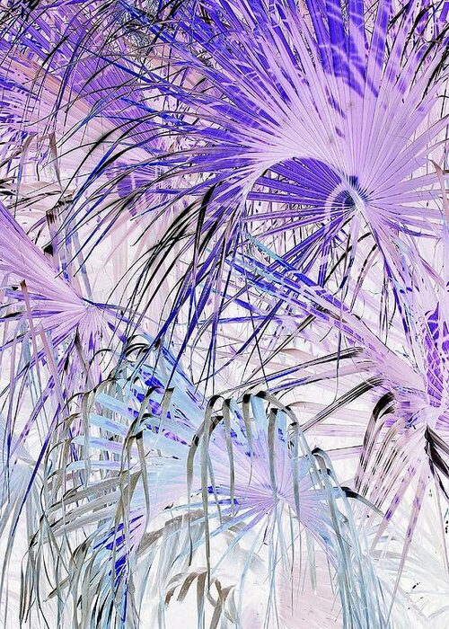 Surreal-nature-photos Greeting Card featuring the digital art Fireworks I.C. by John Hintz