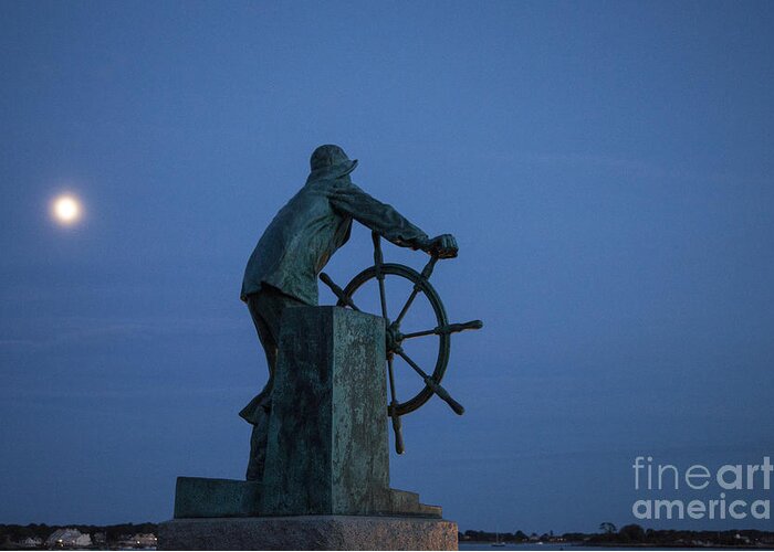 Fishermen Greeting Card featuring the photograph Fishermen's Memorial by Timothy Johnson