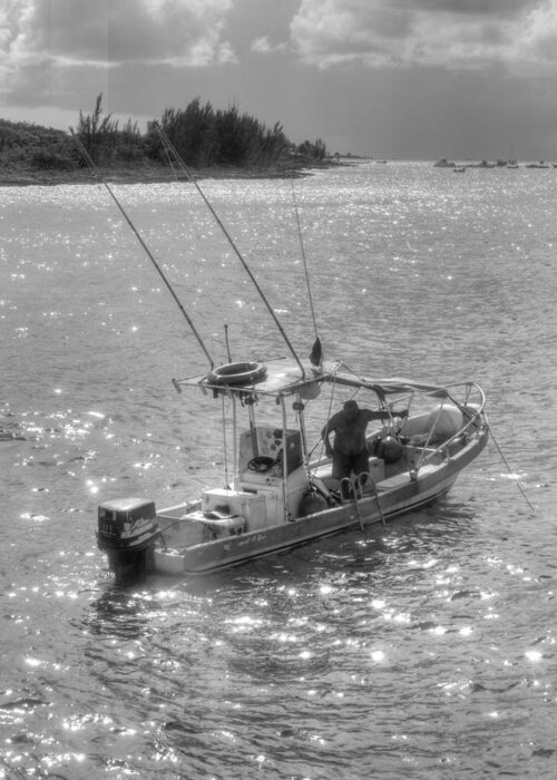 Honduras Greeting Card featuring the photograph Fishing Honduras by Bill Hamilton