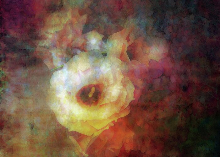 Floral Impression Greeting Card featuring the photograph Floral Impression 2918 IDP_2 by Steven Ward