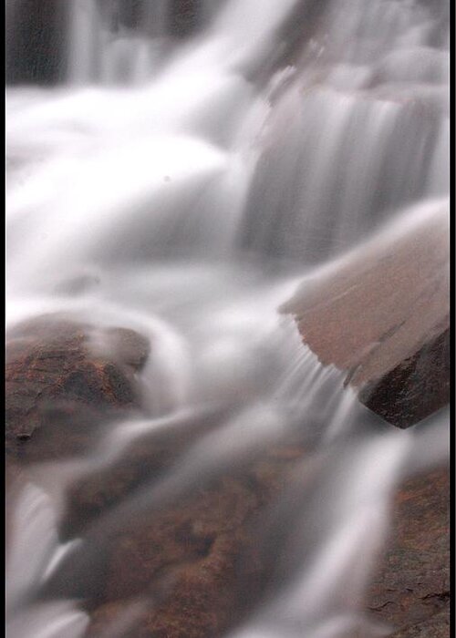 Flowing Water Greeting Card featuring the photograph Flowing Thoughts by Brad Scott