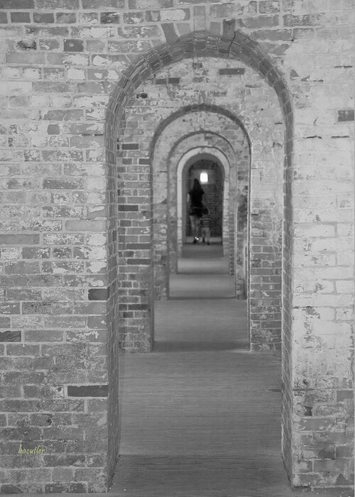 Harkers Island Greeting Card featuring the photograph Fort Macon Going Home by Betsy Knapp