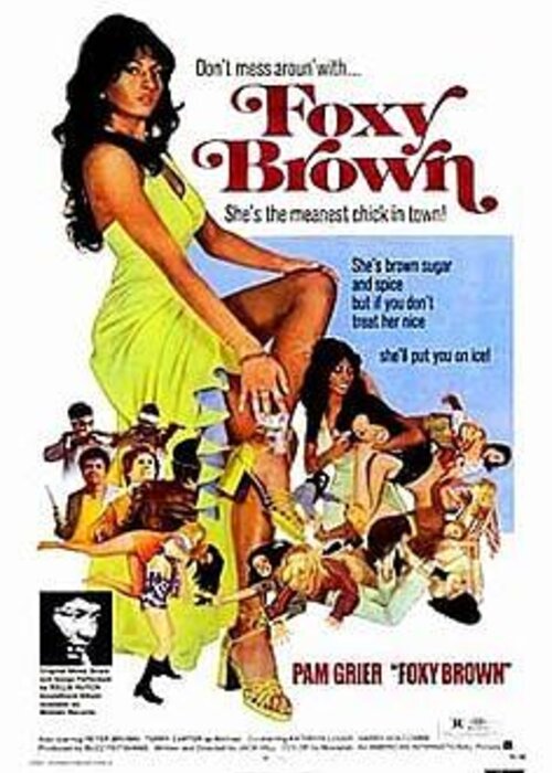 Foxy Brown Movie Poster Greeting Card For Sale By Reinvintaged