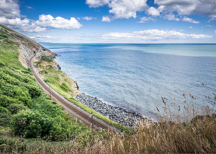 16:9 Greeting Card featuring the photograph From Bray to Greystones - Ireland - Landscape photography by Giuseppe Milo