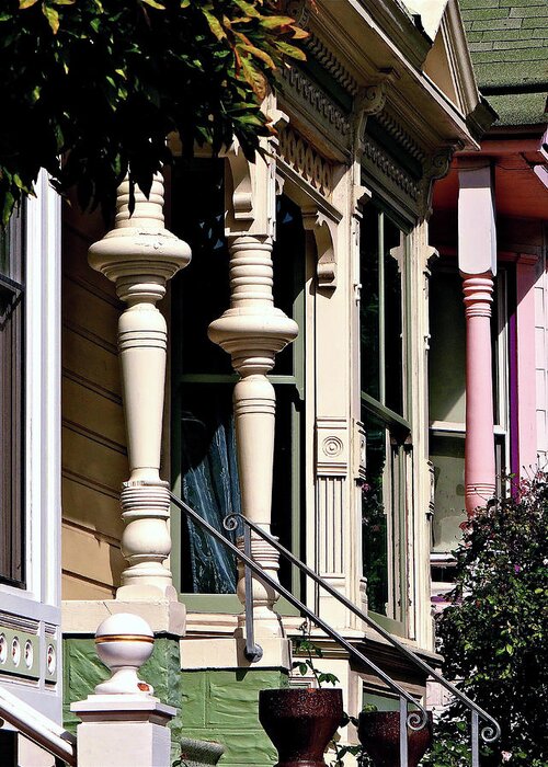 San Francisco Greeting Card featuring the photograph From Pillar To Post by Ira Shander