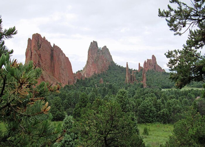 Garden Of The Gods Greeting Card featuring the photograph Garden of the Gods 47 by Pamela Critchlow