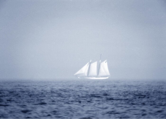Sailing Greeting Card featuring the photograph Ghost Ship by Frank Mari