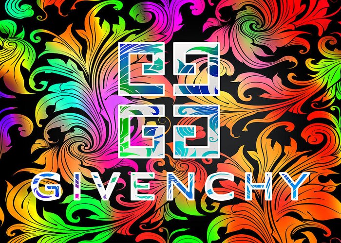Download Givenchy Logo Pattern Wallpaper | Wallpapers.com