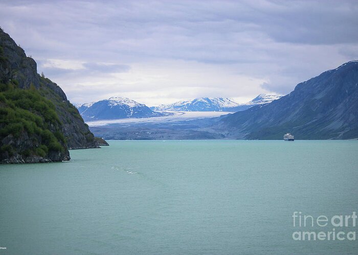 Glacier Bay National Park Greeting Card featuring the photograph Glacier Bay Alaska Three by Veronica Batterson