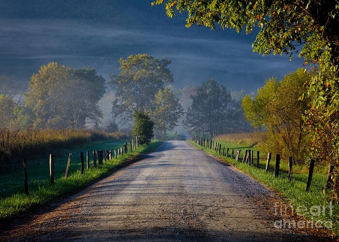Sparks Greeting Card featuring the photograph Good Morning Cades Cove 3 by Douglas Stucky