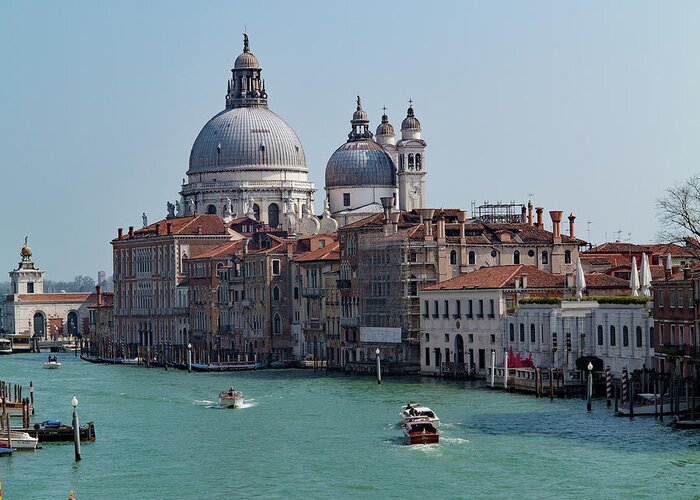Images Of Venice Greeting Card featuring the photograph Grand Canal, Venice by Ed James