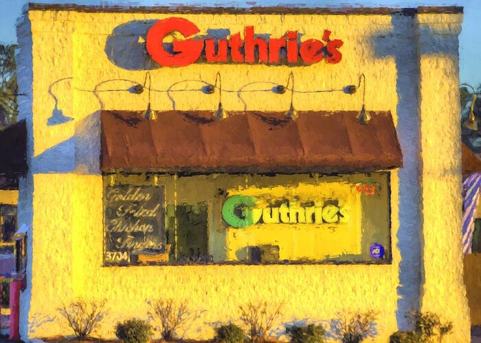 Guthries Greeting Card featuring the photograph Guthries by JC Findley