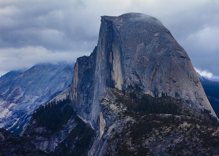 Yosemite Greeting Card featuring the photograph Half Dome Yosemite by Ben Graham