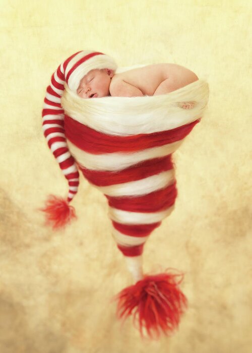 Holiday Greeting Card featuring the photograph Happy Holidays by Anne Geddes