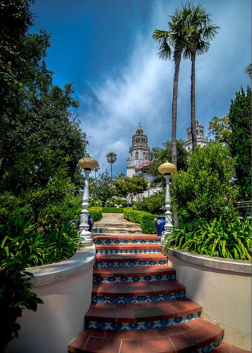 California Greeting Card featuring the photograph Hearst Castle I by Patrick Boening