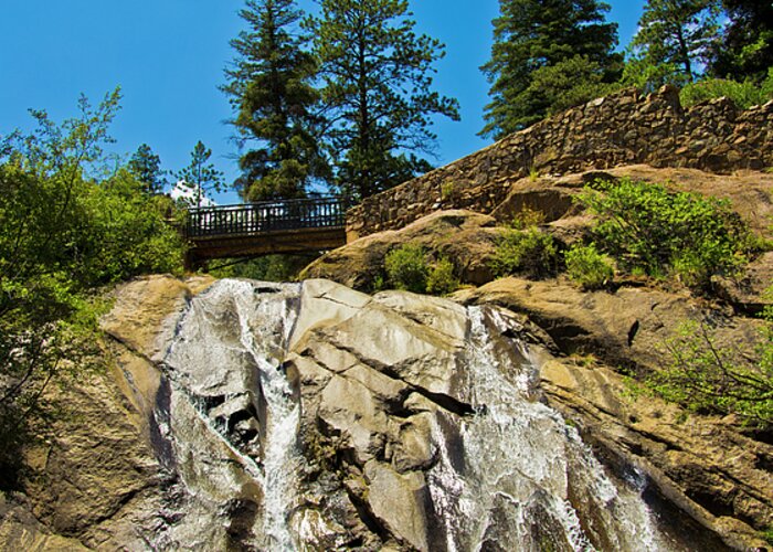 Colorado Greeting Card featuring the photograph Helen Hunt Falls by Angelina Tamez