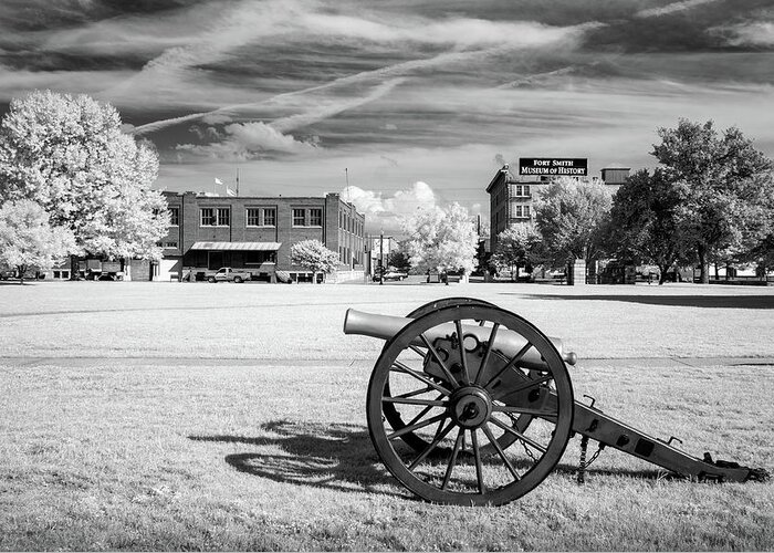 Fort Smith Greeting Card featuring the photograph Historic Fort Smith by James Barber