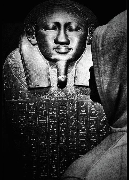 Egypt Greeting Card featuring the photograph Homage to the General by Al Harden