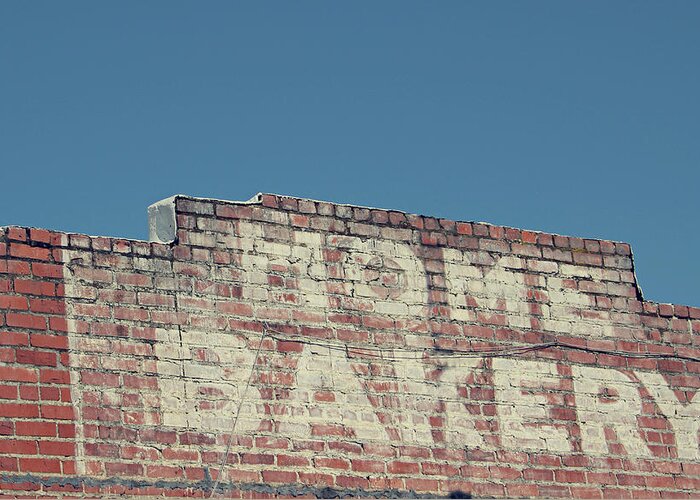 Bakery Greeting Card featuring the mixed media Home Bakery- Photo by Linda Woods by Linda Woods