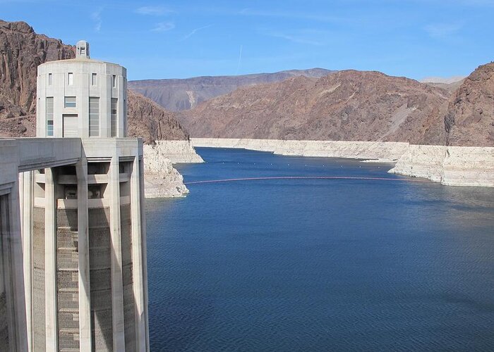 Dam Greeting Card featuring the photograph Hoover Dam by Sue Morris