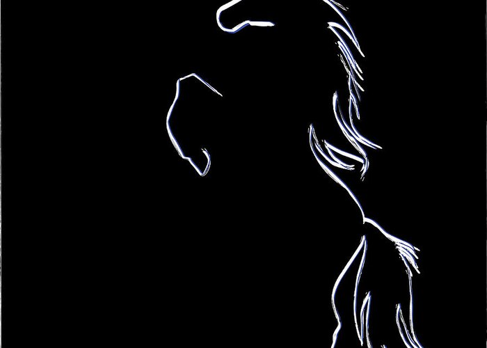 Horse Silhouette Painting By Roby Marelly
