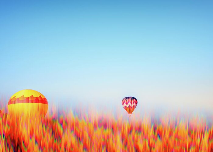 2017 Greeting Card featuring the photograph Hot Air Rises by Marnie Patchett
