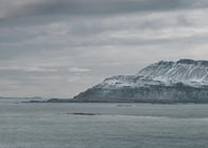 East Coast Greeting Card featuring the photograph Iceland East Coast Panorama by Andy Astbury
