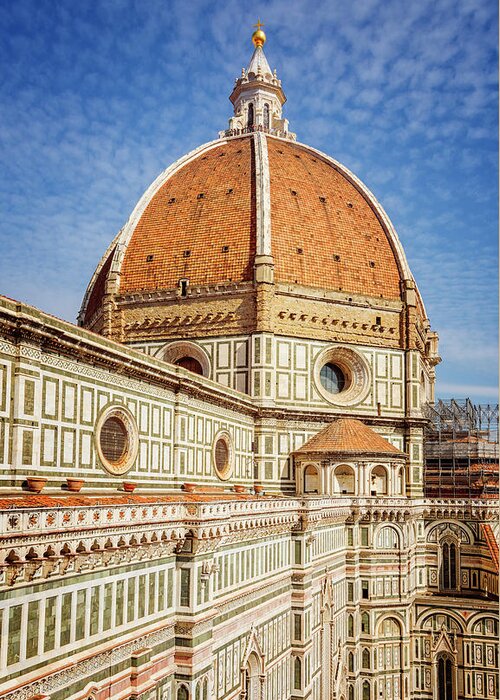 Joan Carroll Greeting Card featuring the photograph Il Duomo Florence Italy by Joan Carroll