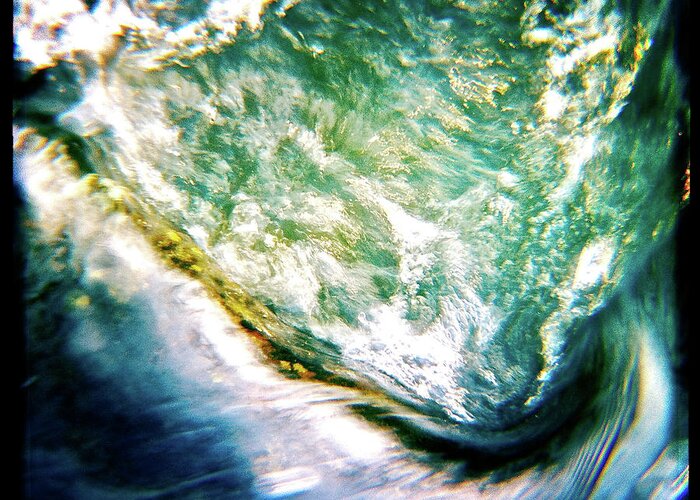 Water Greeting Card featuring the photograph Into The Vortex by Kevyn Bashore