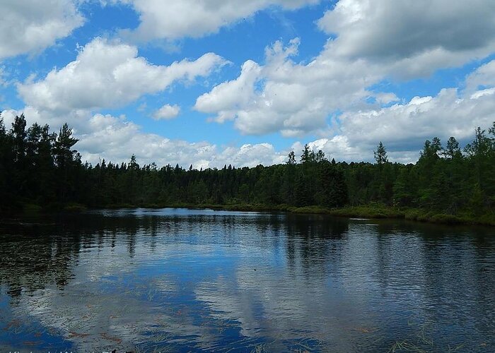 Kimberly Woyak Greeting Card featuring the photograph Jack Lake by Kimberly Woyak