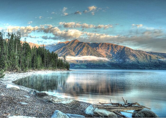 Photograph Greeting Card featuring the photograph Jackson Lake by Richard Gehlbach