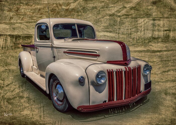 Pickup Greeting Card featuring the photograph JB Pickup by Keith Hawley
