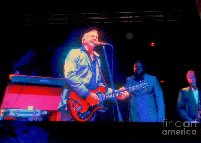  Greeting Card featuring the photograph JJ Grey and Mofro at Red Rocks 2 by Kelly Awad