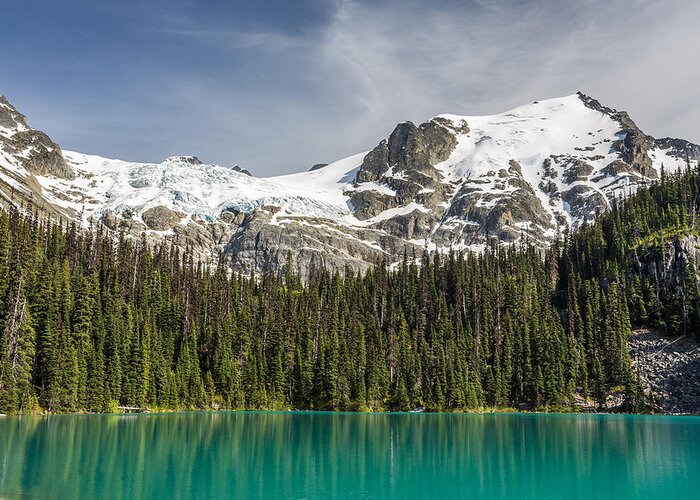 Joffre Greeting Card featuring the photograph Joffre Lake Middle B.C Canada by Pierre Leclerc Photography