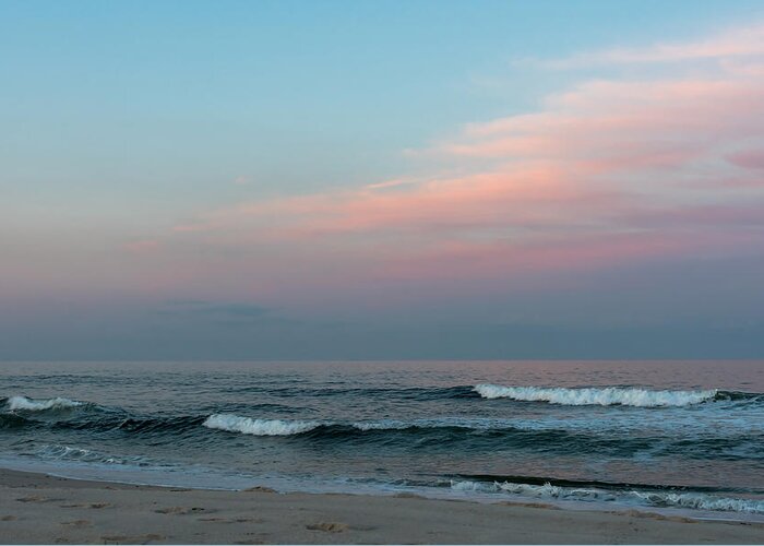 Terry Deluco Greeting Card featuring the photograph June Sky Seaside New Jersey by Terry DeLuco