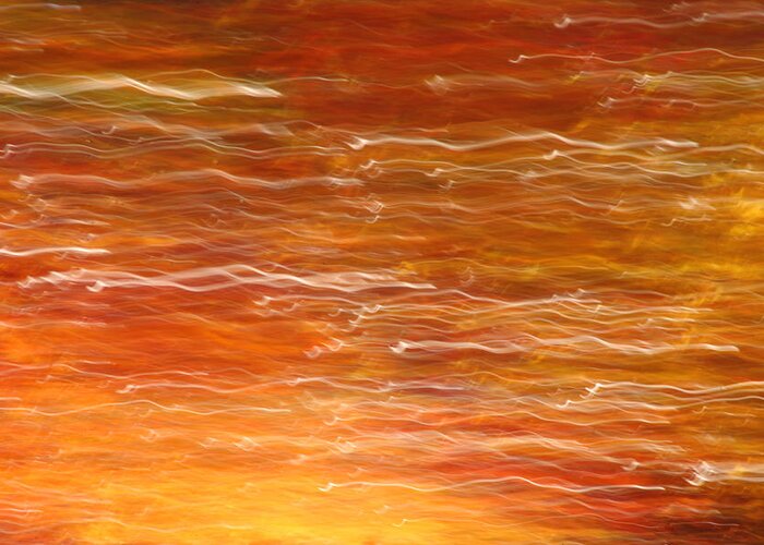 Abstract Greeting Card featuring the photograph Jupiter by Margaret Denny