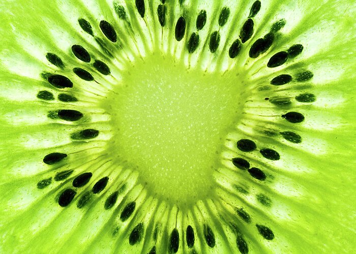 Kiwi Greeting Card featuring the photograph Kiwism by Delphimages Photo Creations