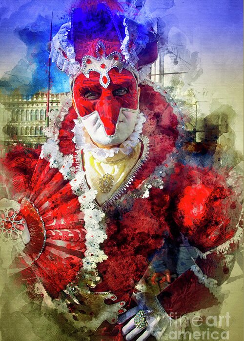 Venice Greeting Card featuring the photograph Knave of Hearts by Jack Torcello