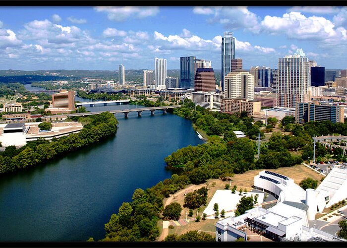 Lady Bird Lake Greeting Card featuring the photograph Lady Bird Lake Austin Texas by James Granberry