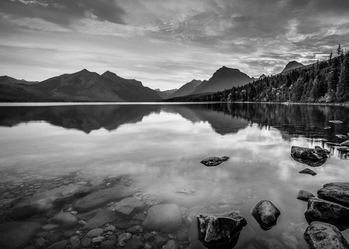 Glacier National Park Greeting Card featuring the photograph Lake McDonald by Adam Mateo Fierro