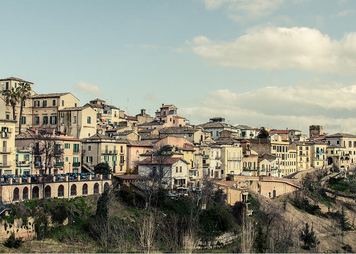 Lanciano Greeting Card featuring the photograph Lanciano - Abruzzo - Italy by AM FineArtPrints