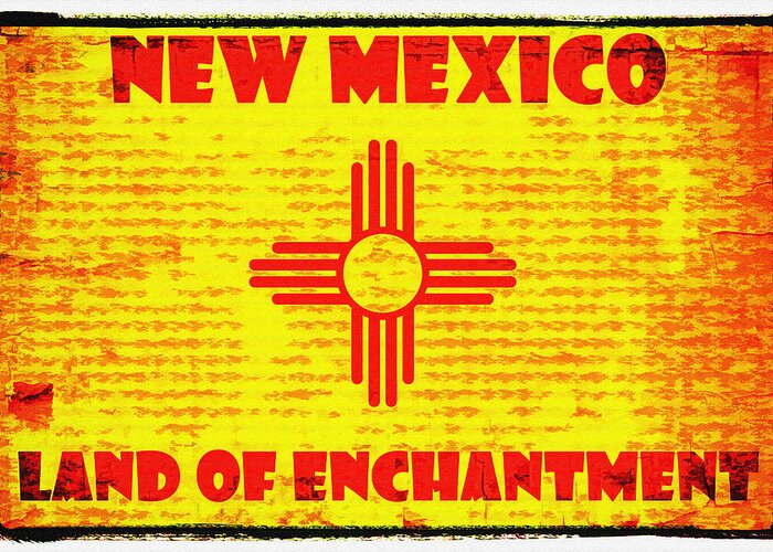 New Mexico Greeting Card featuring the photograph Land of Enchantment by Diana Powell