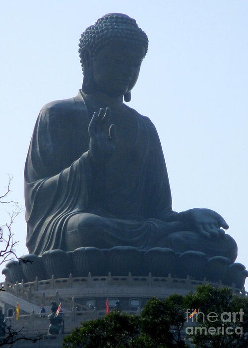 Hong Kong Greeting Card featuring the photograph Lantau Island 49 by Randall Weidner