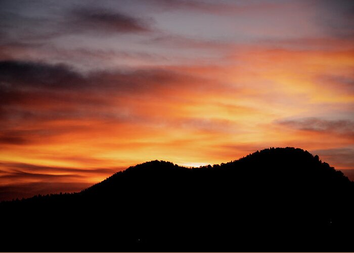 Colorado Greeting Card featuring the photograph Late Spring Sunrise by Kristin Davidson