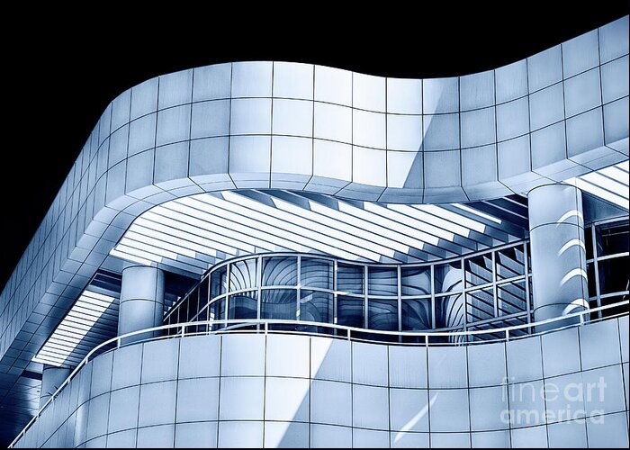 Architecture Greeting Card featuring the photograph Lines and Curves by Mimi Ditchie