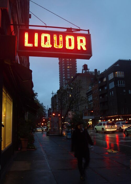 Liquor Greeting Card featuring the photograph Liquor by Mary Capriole