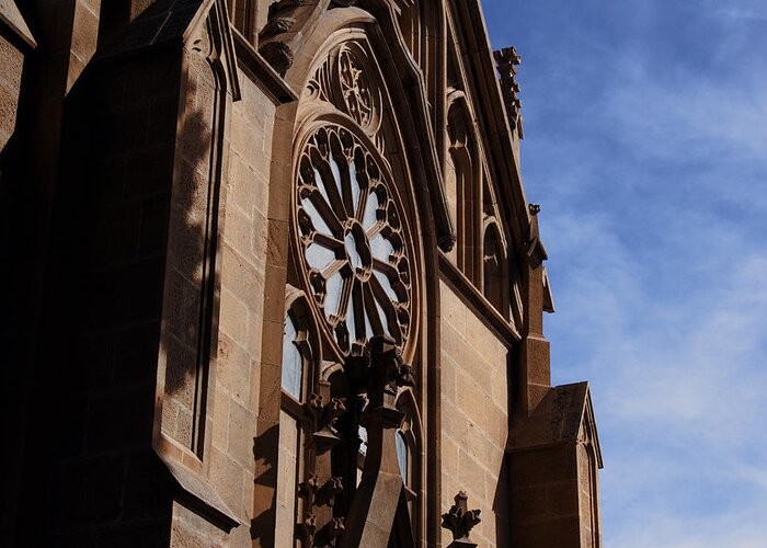 Loretto Greeting Card featuring the photograph Loretto Chapel in Santa Fe NM by David Diaz